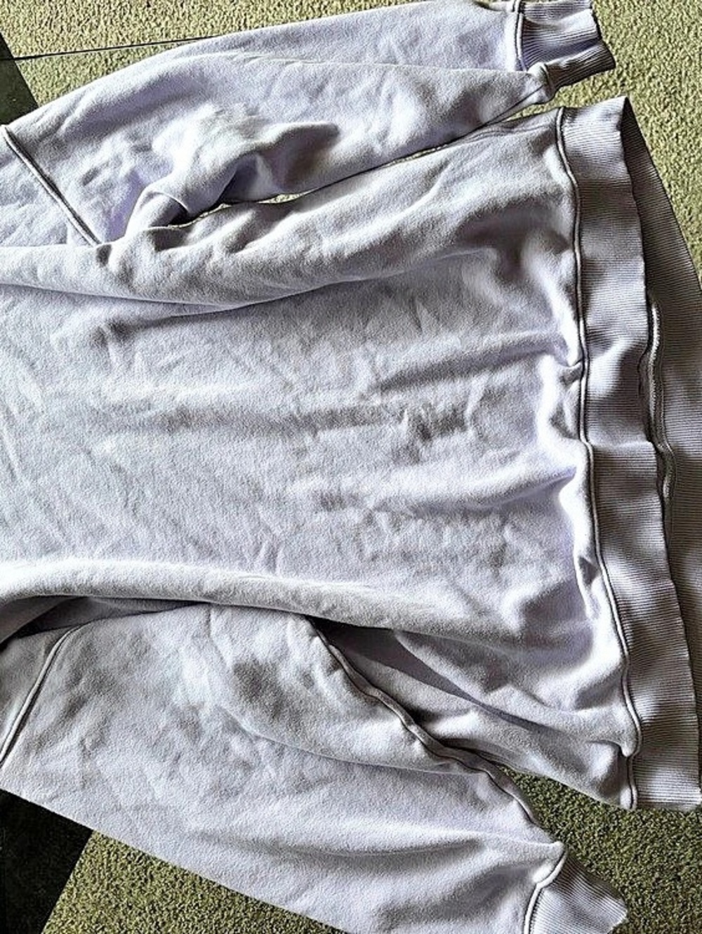 American Eagle Ahh-Mazingly Soft Jegging Fit Crew Sweatshirt Purple